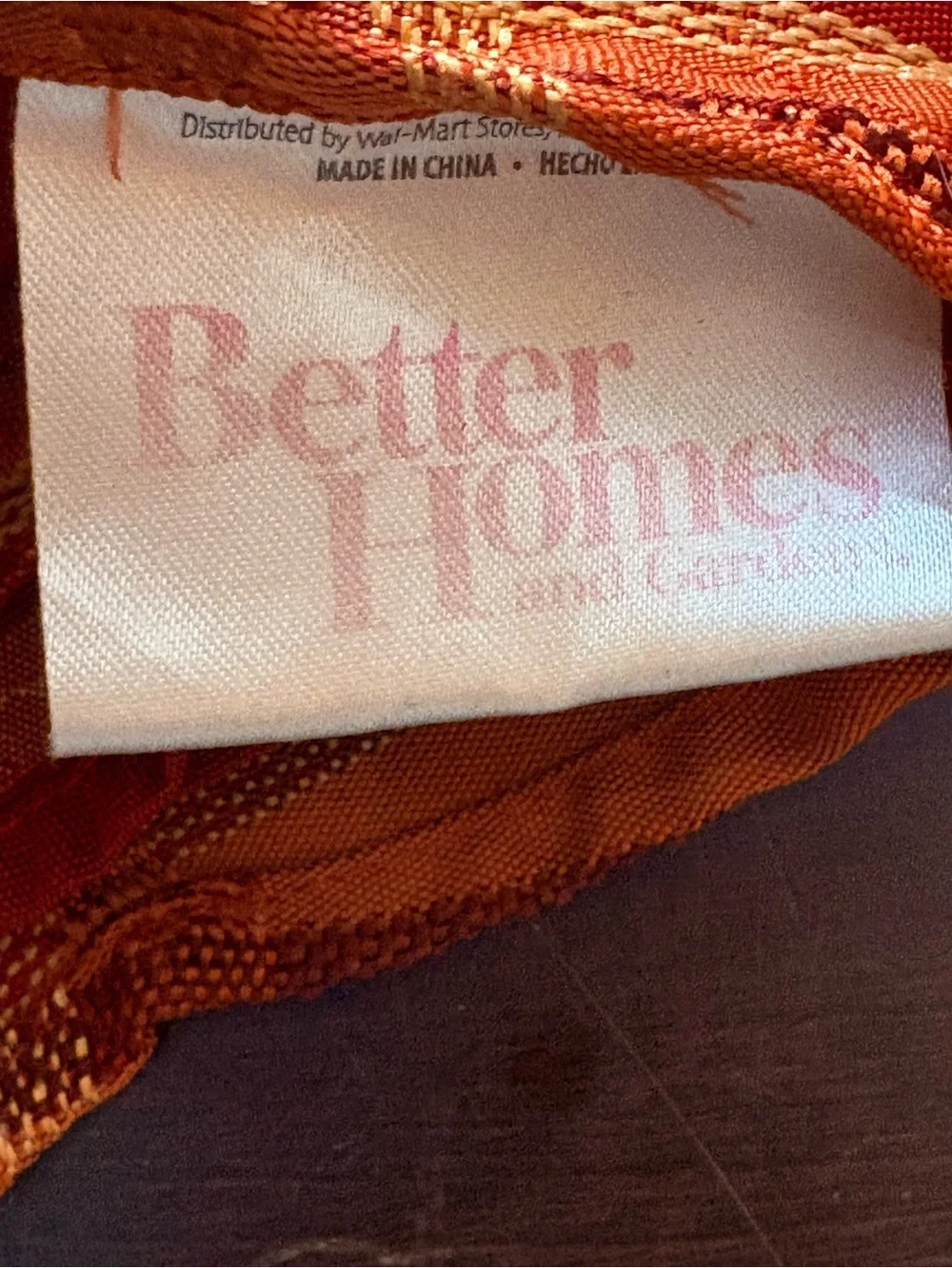 Better Homes And Gardens Rust Red Round Tablecloth